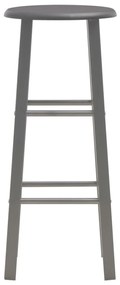 Bancos de bar 2 pcs MDF antracite