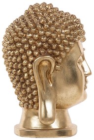 Estatueta decorativa dourada BUDDHA Beliani