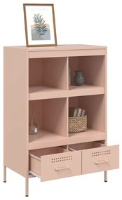 Móvel alto 68x39x101,5 cm aço rosa