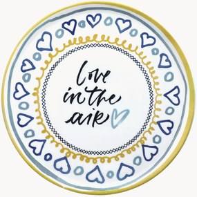 Pratos redondos para pizza Cinzia Love In The Air, conjunto de 6