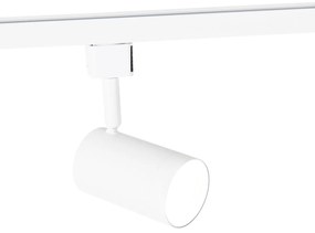 LED Sistema de iluminação de trilho inteligente branco monofásico com 5 GU10 Wi-Fi - Iconic Jeana Moderno