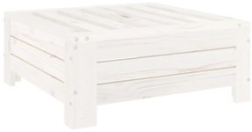Cobertura p/ base de guarda-sol madeira de pinho maciça branco