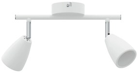 Spotlight de Teto 2 Way Adjustable White GU10