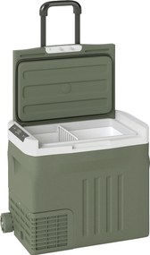 Outsunny Geleira Elétrica Portátil 40 L Réfrigerateur de Carro Portátil Modos Eco/Max alça Telescópica 61x39x49,5 cm Cinza | Aosom Portugal