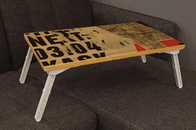 **** Secretária Elevatória para Portátil Gusto – Atlantic Pine White –