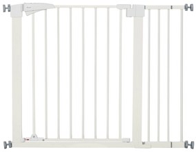 Pawhut Barreira de Segurança para Cães Animais Sem Furar com Fecho Automático Largura 76-103 cm Branco | Aosom Portugal