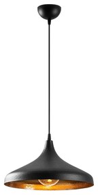 Candeeiro de Teto Tattoo – Preto – 36 x 36 cm