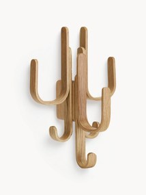 Oak Wood Wall-mounted Coat Rack Woody