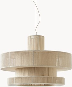 Candeeiro suspenso grande em fio de linho Lace