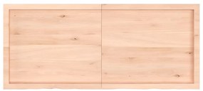 Prateleira de parede 140x60x(2-6)cm carvalho maciço não tratado