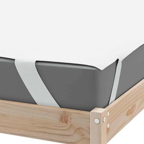 Protetor de colchão impermeável 90x220 cm branco