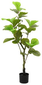 Figueira artificial 30 folhas 125 cm verde