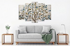 Pintura Decorativa em Tela BC64 – Multicolor – 105 x 70 cm
