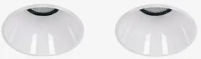 Pack De 2 Downlights Led Embutidos Sem Moldura Trimless Redondos Ø3,6 Cm Em Alumínio Orelva Branco & Branco Frio 4000k & 3 W & 19º - Sklum