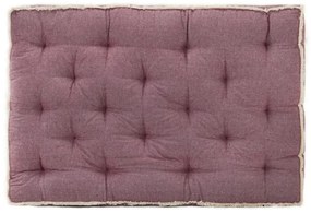vidaXL Almofadão para sofá de paletes 120x80x10 cm bordô