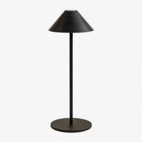 Lâmpada De Pé Led Sem Fios Para Exterior Asiev Preto - Sklum