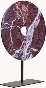 Escultura redonda em disco de mármore Salmo