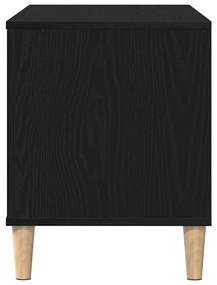 Armário de Registro vidaXL Madeira de Carvalho Preto 100x38x48 cm Made