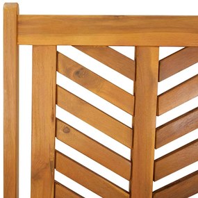 Conjunto Bistro de Jardim 3 pcs Castanho