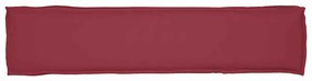 Capa de Palete pro Banco Vermelho Vinho 180x40x8 cm, Tecido Oxford