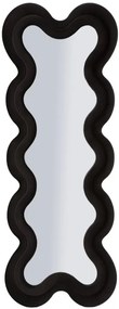 ESPELHO DE PAREDE MONICA BLACK CM 58 4 160 (TAMANHO DO ESPELHO INTERNO CM 39 124)