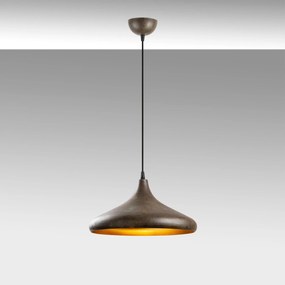 Candeeiro de Teto Barek – Patina – 35 x 35 x 114 cm