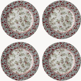 Pratos de sobremesa em porcelana Gift, conjunto de 4