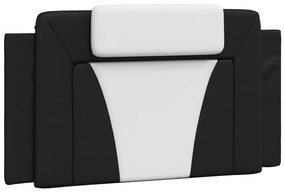 Estrutura cama c/ cabeceira 100x200 cm couro artificial