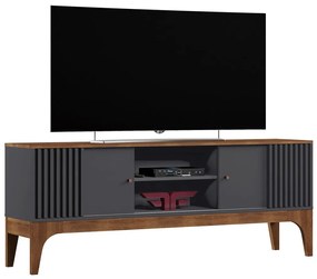 Móvel de TV FLORENCIA com Porta de Correr e Prateleiras – 180x36,5x63,
