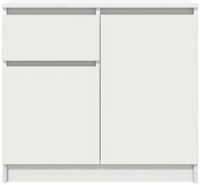 Aparador c/ gaveta 71x35x65 cm derivados de madeira branco