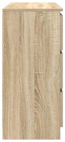 Aparador 100x35x76 cm derivados de madeira carvalho sonoma