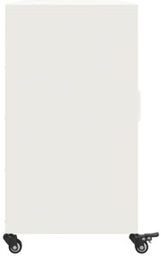 Aparador 100,5x39x72 cm aço branco