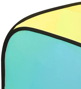 Tenda de brincar infantil 190x264x90 cm multicor