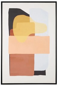 Quadro decorativo com moldura 63 x 93 cm multicolor RAVALLE Beliani