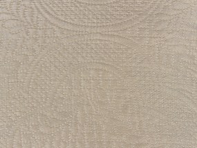 Colcha com relevo taupe 200 x 220 cm SHUSH Beliani