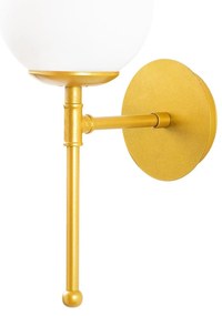 Aplique de Parede Mudoni – Dourado – 15 x 20 cm