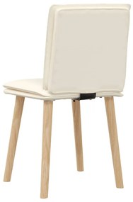 Cadeiras de jantar 2 pcs linho