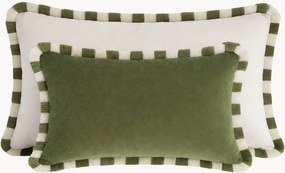 Almofadas decorativas em veludo artesanais Classic, conjunto de 2