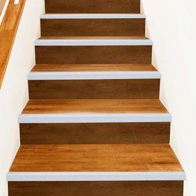 vidaXL Perfis para degraus 30 pcs Prateado 67 x 3.5 x 3 cm Alumínio