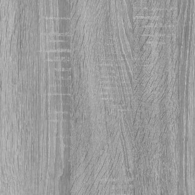 Armário p/ CD 100x23x89,5 cm derivados madeira cinzento sonoma
