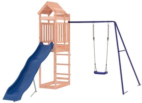 Conjunto de brincar para exterior madeira de douglas maciça