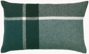 Capa de almofada reversível em lã de alpaca Manhattan
