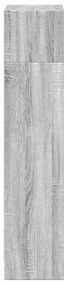 Estante 40x24x109 cm derivados de madeira cinzento sonoma