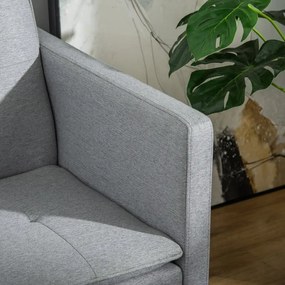 Sofá-Cama Mary - Cinzento - Design Nórdico