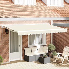 vidaXL Tecido de Substituição do Toldo para Estrutura de 4x2 m Creme