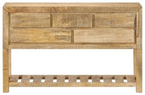 Aparador 120x30x75 cm madeira de mangueira maciça