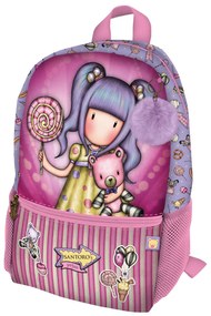 Mochila Escolar Gorjuss First Prize Mini Lilás (26 X 34 X 11.4 cm)