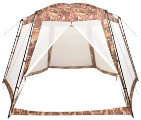 Tenda para piscina 500x433x250 cm tecido camuflagem