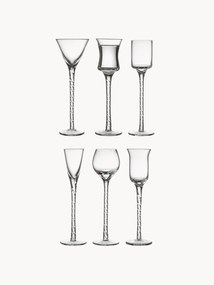 Mouth-Blown Schnapps Glasses Rom, Set of 6