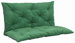 vidaXL Almofadão para cadeira de baloiço 100 cm verde